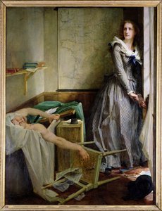 Porträt von Charlotte Corday