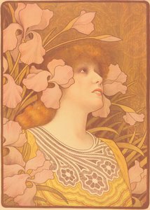 Sarah Bernhardt als Melisande von Paul Berthon