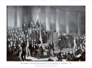 Deutsche Nationalversammlung, Frankfurt, 1900