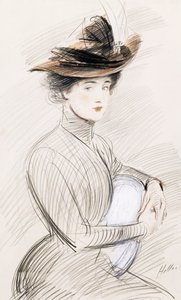 Eine elegante Dame von Paul Cesar Helleu