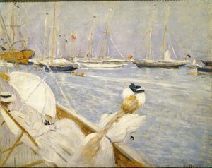 Dora Hugo und die Frau des Künstlers von Paul Cesar Helleu