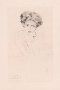 Ethel Barrymore von Paul Cesar Helleu
