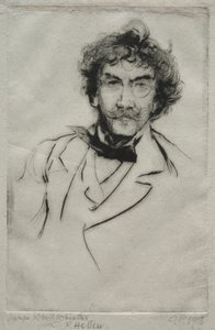 James MacNeill Whistler von Paul Cesar Helleu