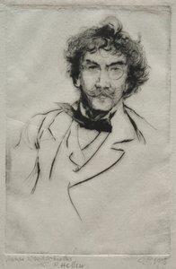 James MacNeill Whistler, 1903 von Paul Cesar Helleu