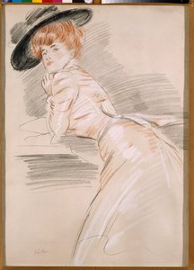Madame Helleu mit Hut