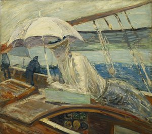 Madame Helleu auf See, Yacht Bird