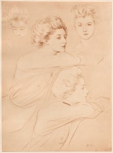 Pariserin von Paul Cesar Helleu