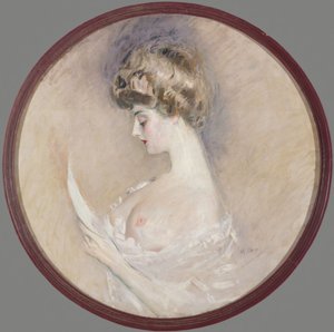 Porträt von Marthe Letellier, geb. Fourton, ca. 1900 von Paul Cesar Helleu