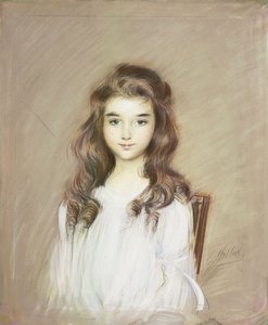 Die Tochter der Marquise von Elbe, um 1901 von Paul Cesar Helleu