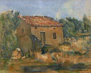Verlassenes Haus in der Nähe von Aix-en-Provence