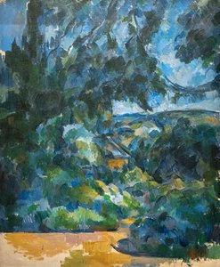 Blauer Landschaft