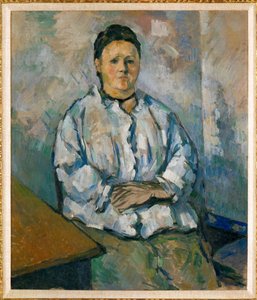 Madame Cezanne sitzend