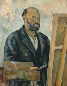 Selbstporträt mit Palette, um 1890
