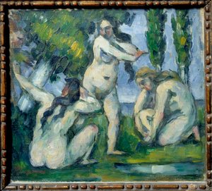 Drei Badende von Paul Cézanne
