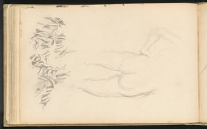 Ein Akt und Laub von Paul Cézanne