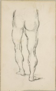 Nach Luca Signorelli: Studie von Beinen, ca. 1883-86 von Paul Cézanne