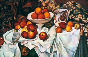 Äpfel und Orangen, 1895-1900 von Paul Cézanne