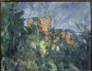 Schwarzes Schloss von Paul Cézanne