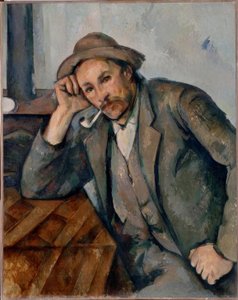 Rauchender Mann von Paul Cézanne
