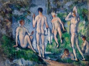 Gruppe von Badenden von Paul Cézanne