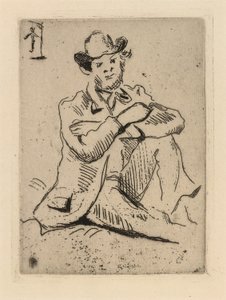 Guillaumin mit dem Gehängten von Paul Cézanne