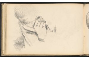 Hand und Schulter eines Jungen