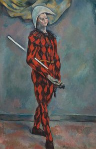 Harlekin von Paul Cézanne