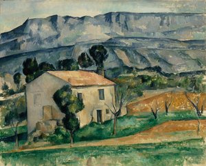 Haus in der Provence (1886-1890) von Paul Cézanne