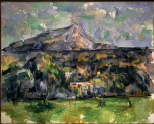 La Montagne Sainte-Victoire von Paul Cézanne