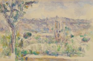 Die Kathedrale von Aix, gesehen aus dem Atelier der Lauves