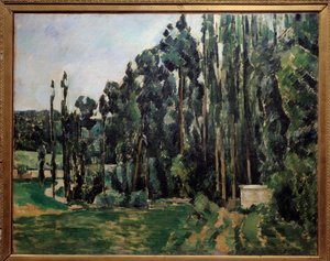 Die Pappeln von Paul Cézanne