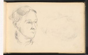 Madame Cézanne von Paul Cézanne