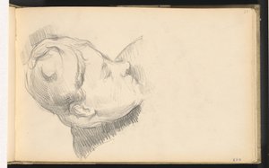 Madame Cézanne mit gesenktem Kopf