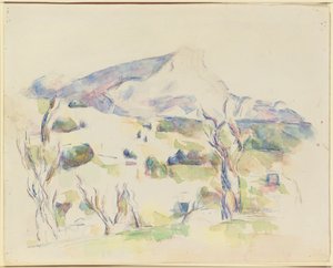 Mont Sainte-Victoire, Blick auf Lauves