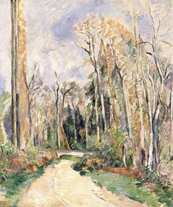 Pfad am Eingang des Waldes von Paul Cézanne