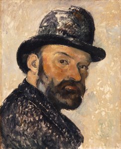 Selbstporträt mit Melone, 1885-1886