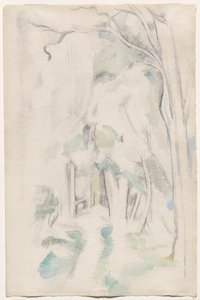 Waldweg von Paul Cézanne