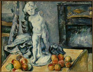 Stillleben mit Gips-Cupid von Paul Cézanne
