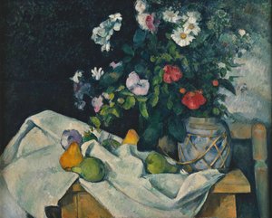 Stillleben mit Blumen und Früchten, 1889-1890
