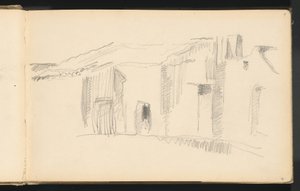Studie von Häusern von Paul Cézanne