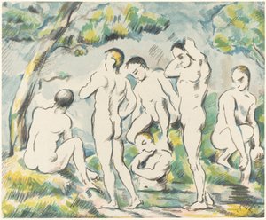 Die Badenden Kleine Platte, 1897