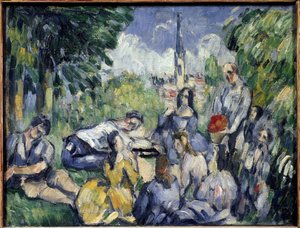Das Frühstück im Grünen von Paul Cézanne