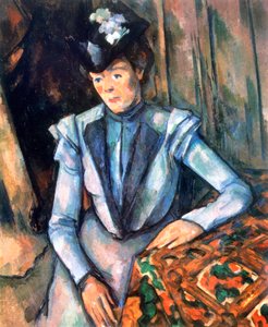 Sitzende Frau in Blau, 1902-1906