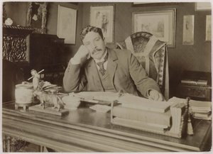 Porträt von Maurice Donnay 1859-1945, ca. 1890 von Paul Dornac