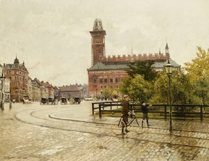 Raadhuspladsen, Kopenhagen, 1893