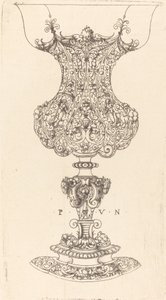 Verzierter Vase
