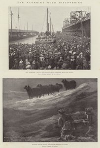 Die Klondike-Goldfunde von Paul Frenzeny