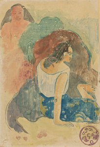 Arearea no Varua Ino Worte des Teufels [recto] von Paul Gauguin