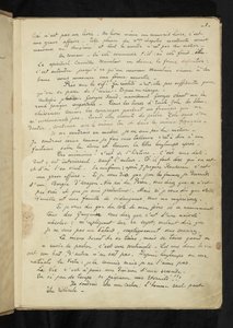 Avant et après - Erste Seite des Haupttextes von Paul Gauguin