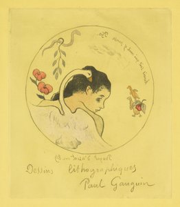 Entwurf für einen Porzellanteller, 1889